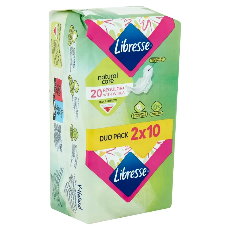 Libresse tisztasági betét natural care ultra normál