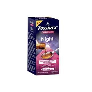 Tussirex Night szirup köhögésre