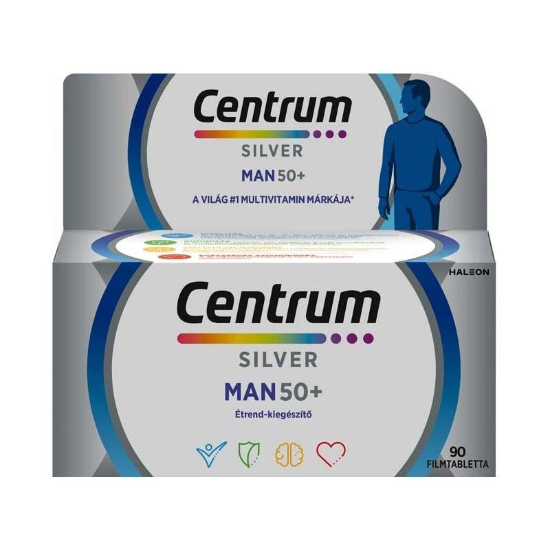Centrum A-tól-Z-ig Férfiaknak 50+ filmtabletta