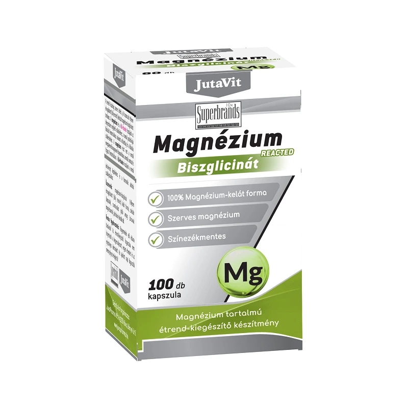 JutaVit Magnézium-biszglicinát kapszula