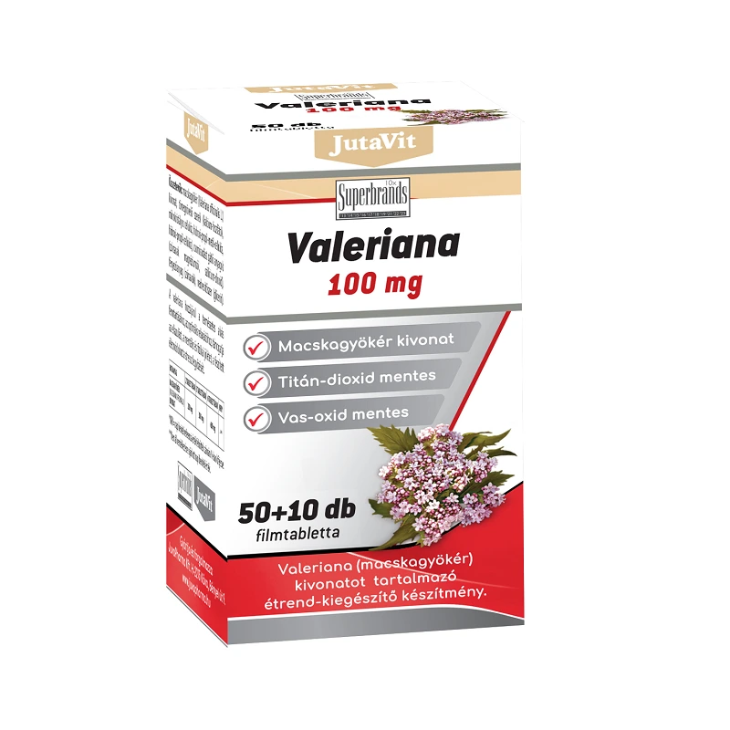 JutaVit Valeriana 100mg tabletta - 50x+10x