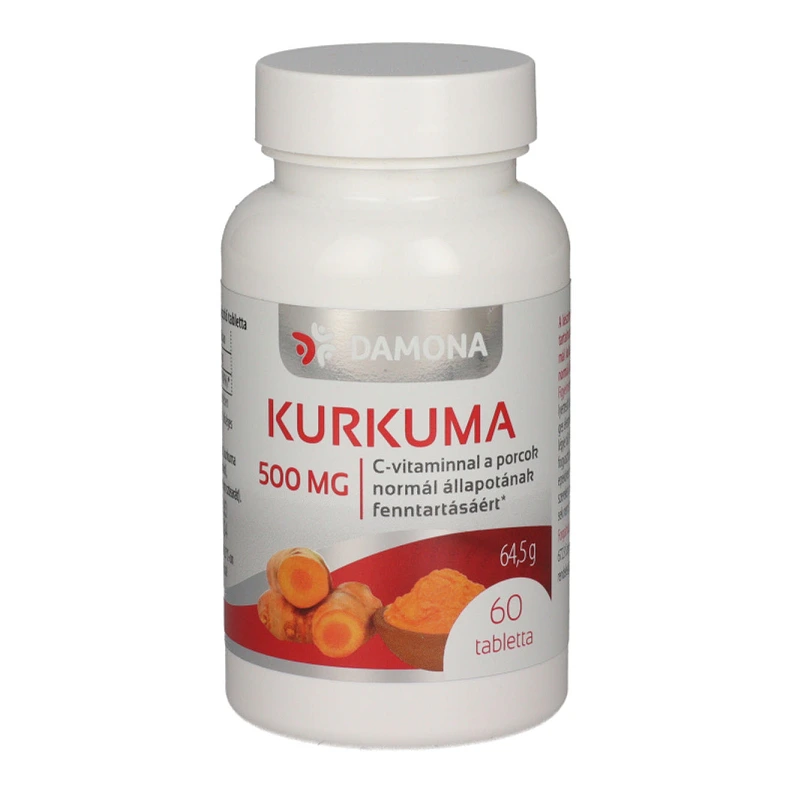 Damona Kurkuma 500 mg tabletta