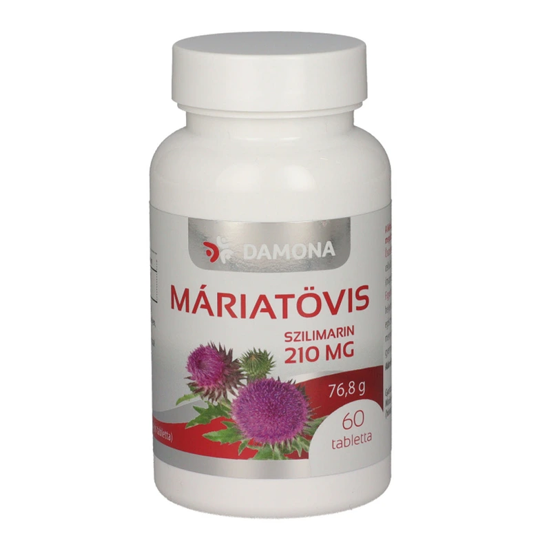 Damona Máriatövis 210 mg tabletta