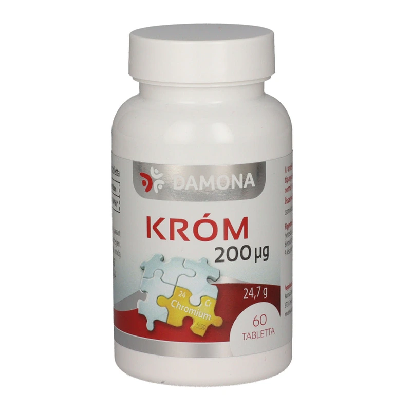Damona Szerves Króm 200 mcg tabletta