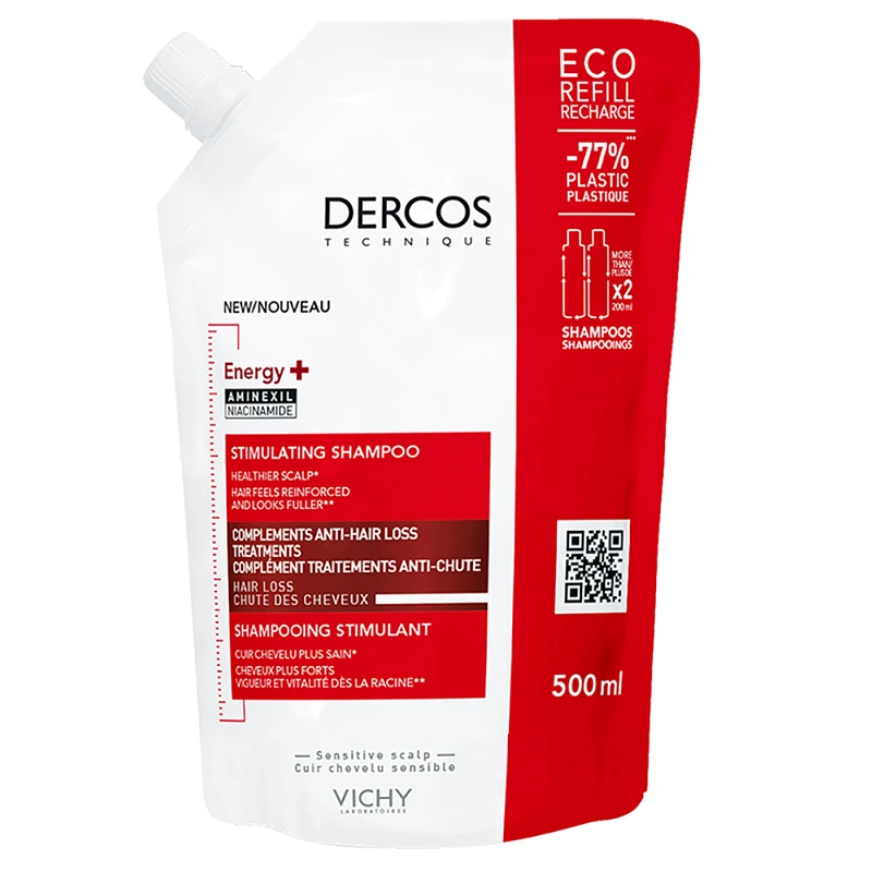 Vichy sampon DERCOS Energy+ utántöltő