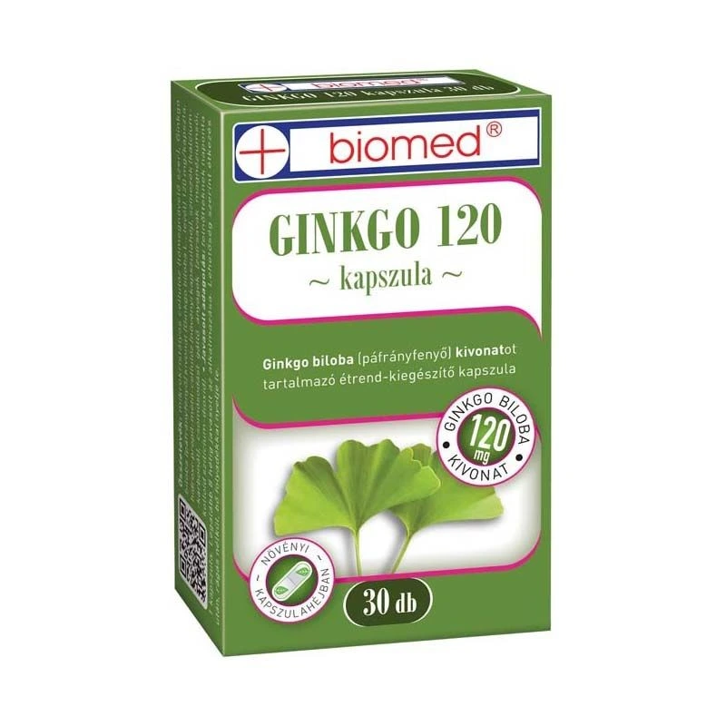 Biomed Ginkgo 120 mg Forte kapszula