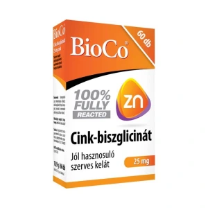 BioCo Cink-biszglicinát 25mg tabletta