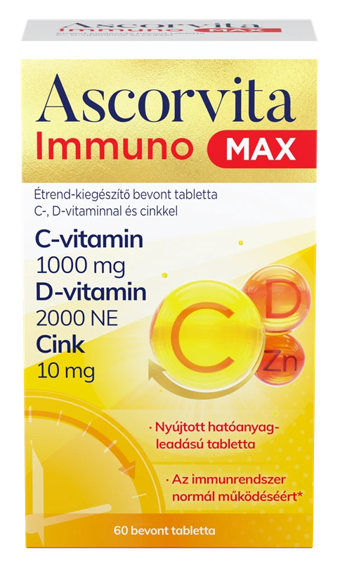 Ascorvita Immuno MAX bevont tabletta