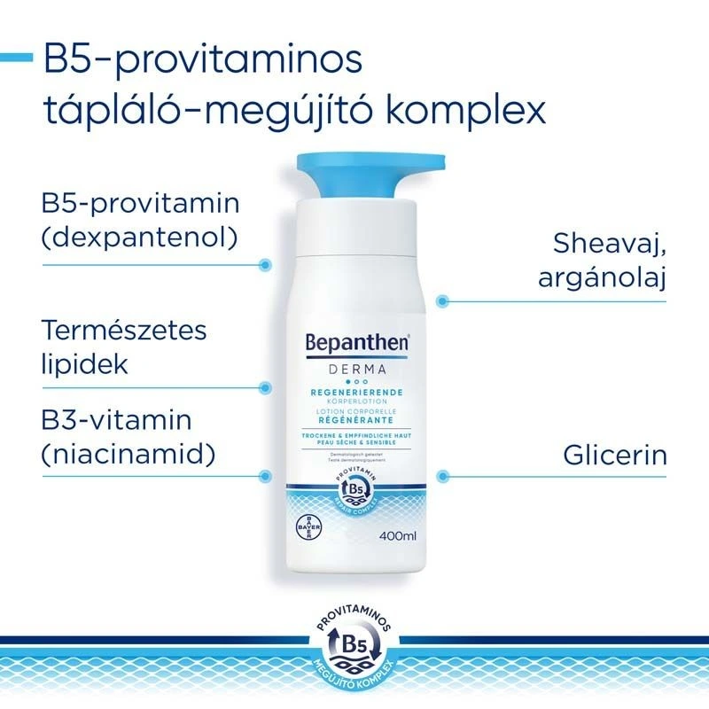 Bepanthen Derma Bőrmegújító testápoló