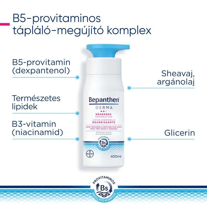 Bepanthen Derma Tápláló testápoló