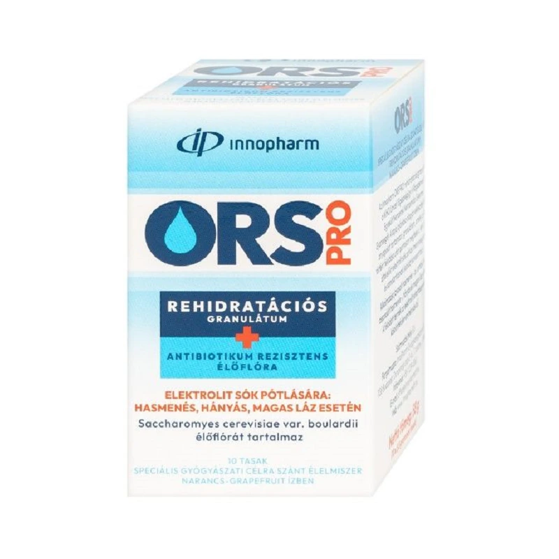 InnoPharm ORS PRO élőflórás rehidratációs granulátum