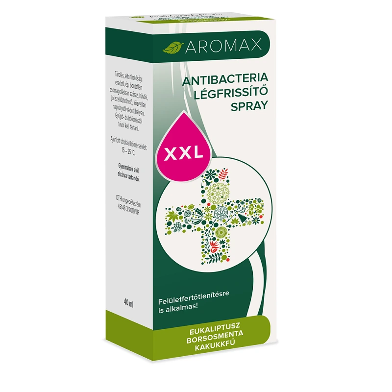 Aromax Antibacteria légfrissítő eukaliptusz-borsmenta-kakukkfű