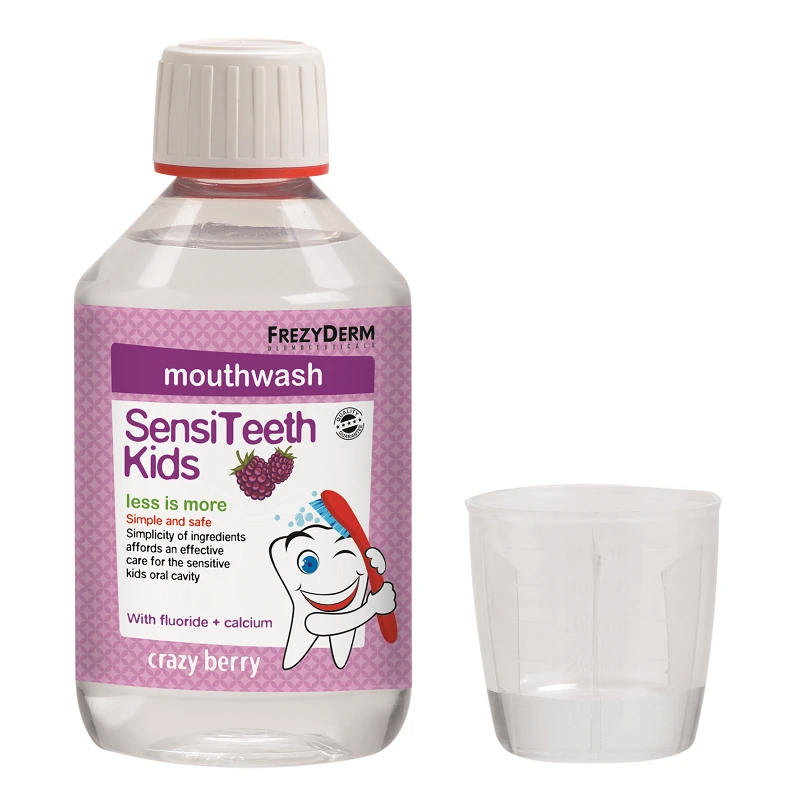 FrezyDerm SensiTeeth Kids szájvíz