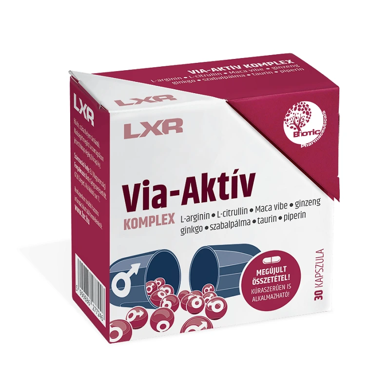 LXR Via-Aktív Komplex kapszula
