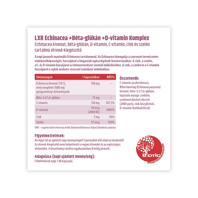 LXR Echiancea komplex kapszula