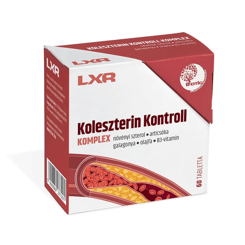 LXR Koleszterin Kontroll komplex tabletta