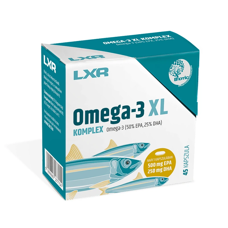LXR Omega-3 XL Komplex lágy kapszula