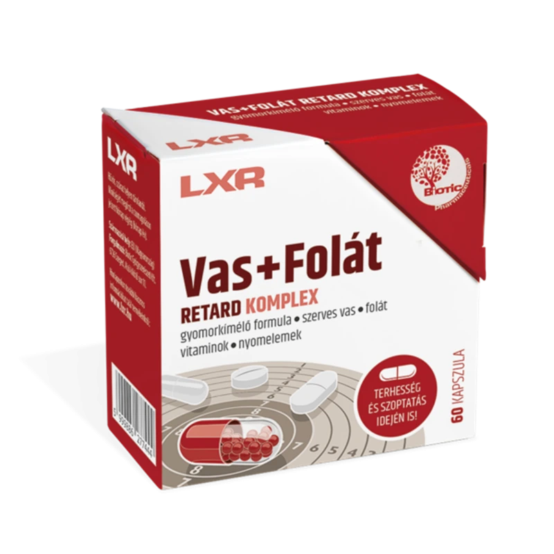 LXR Vas+Folát Retard Komplex