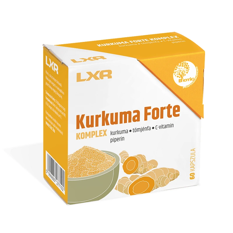 LXR Kurkuma Forte Komplex kapszula