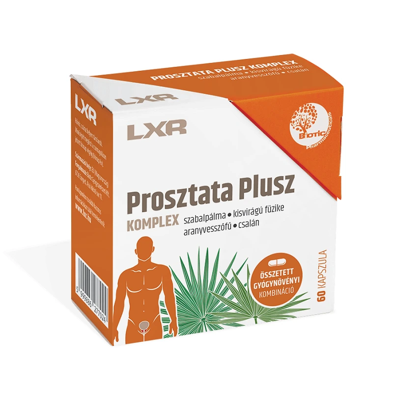 LXR Prosztata Plusz Komplex kapszula