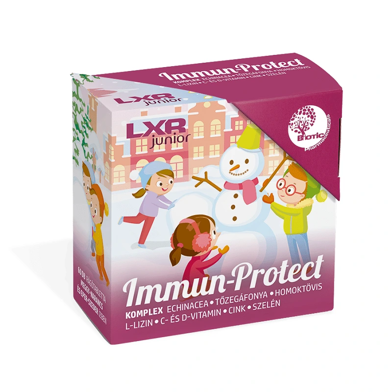 LXR Junior Immun-Protect Komplex rágótabletta