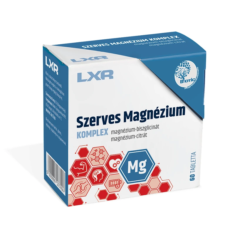 LXR Szerves Magnézium Komplex tabletta