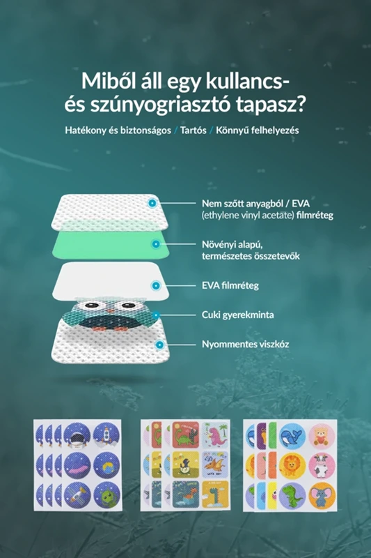 Elysium HESS! kullancs-szúnyog tapasz 3év+ űrhajós