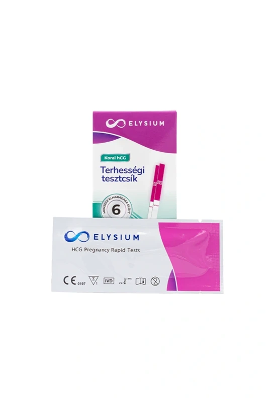 Elysium korai kimutatású terhességi teszt csík, hCG 10mlU/ml