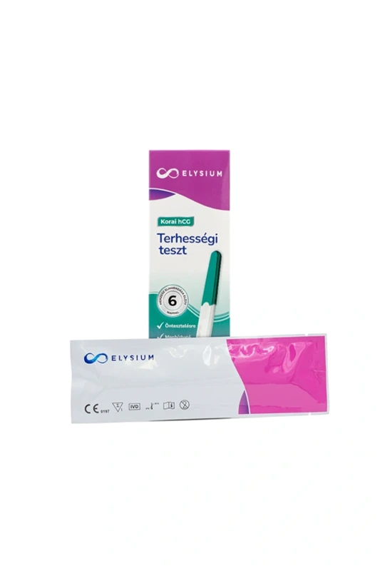 Elysium korai kimutatású vizeletsugaras terhességi teszt - hCG 10 mIU/ml