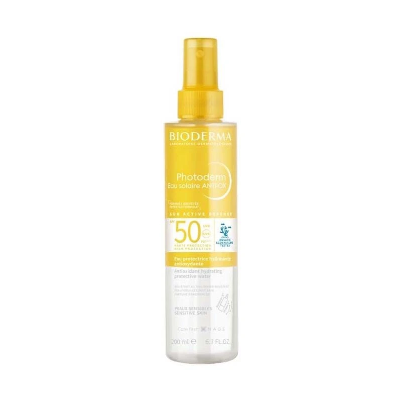 BIODERMA Photoderm Eau Solaire Anti-Ox SPF50 fényvédő spray