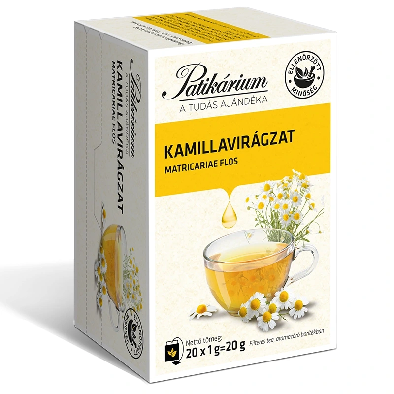 PATIKÁRIUM Kamillavirág tea filteres