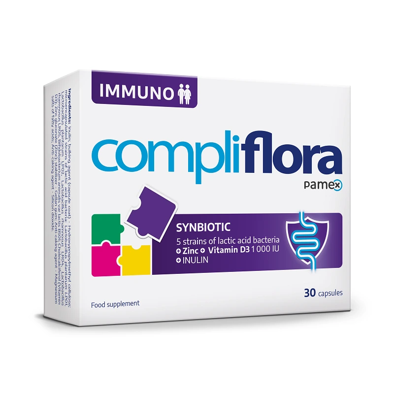 Compliflora Immuno étrend-kiegészítő kapszula