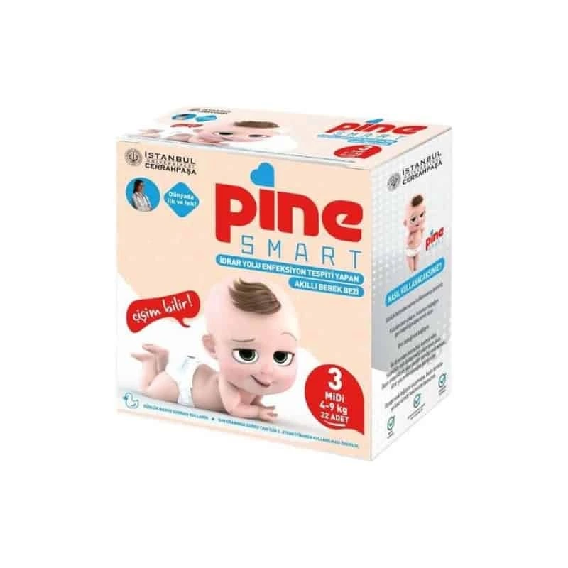 PineSmart OKOS pelenka 3Midi 4-9kg (7-13kg)