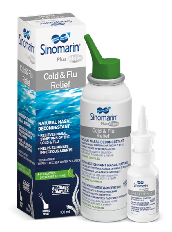 Sinomarin Alga Plusz Cold&Flu  tengervizes orrspray