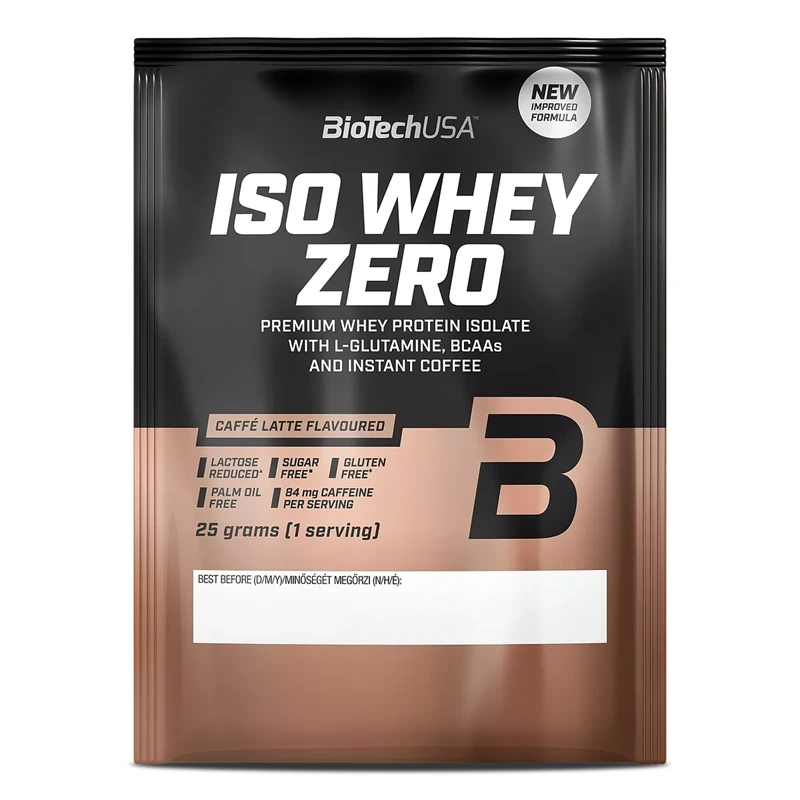 BioTechUsa IsoWhey Zero Lactose Free Caffé Latte