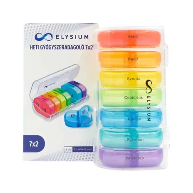 Elysium heti gyógyszeradagoló - 7x2