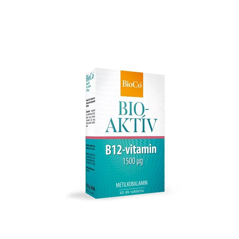 BioCo Bioaktív B12 1500 mcg tabletta
