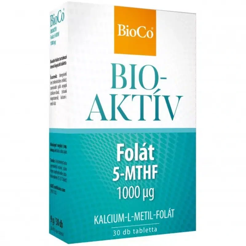 BioCo Bioaktív Folát 1000 mcg tabletta