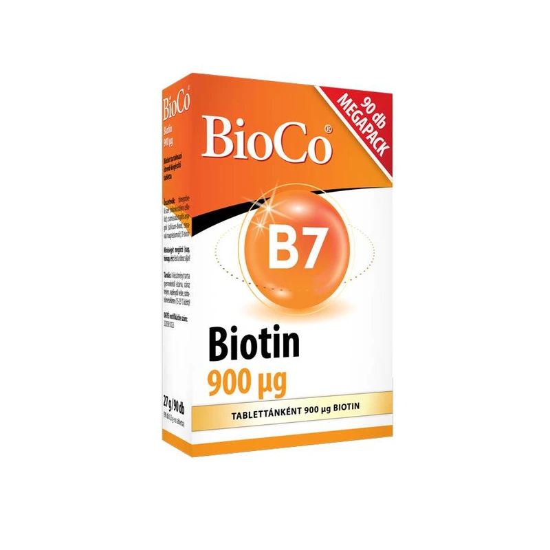 BioCo Biotin 900 mcg tabletta Megapack