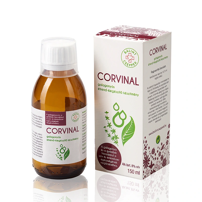 Bálint Cseppek Corvinal galagonya folyadék