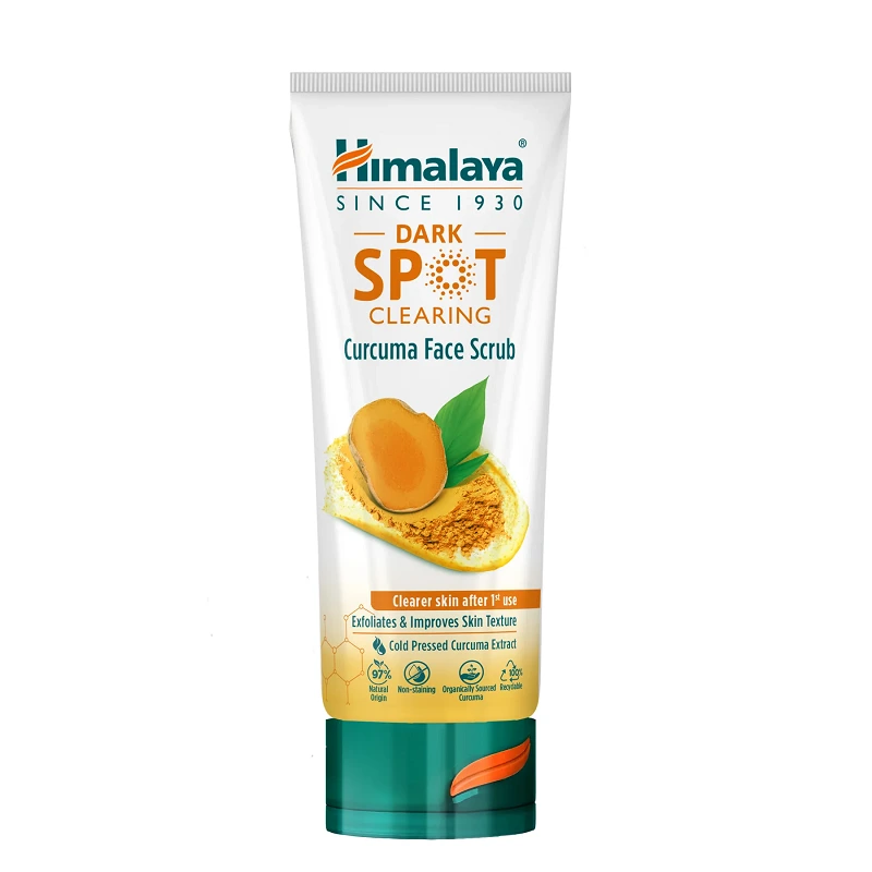 Himalaya Sötét foltok elleni arcradír kurkumával