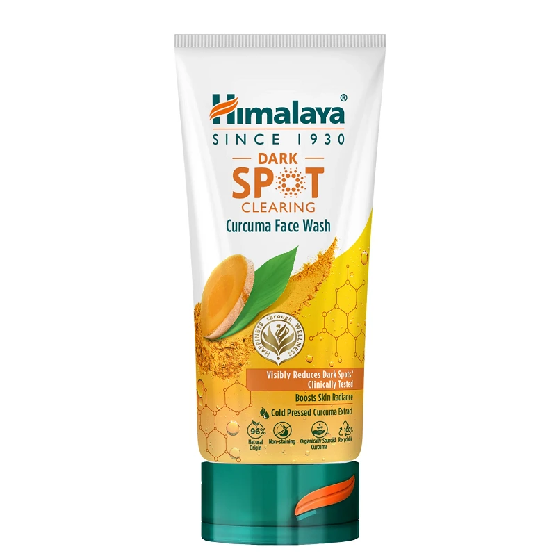 Himalaya Sötét foltok elleni arclemosó gél kurkumával