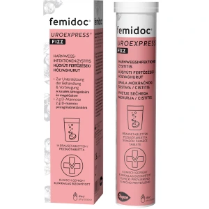 Uroexpress Femidoc Fizz D-mannóz pezsgőtblabletta húgyútakra