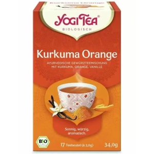 YogiTea Bio Kurkuma Narancs