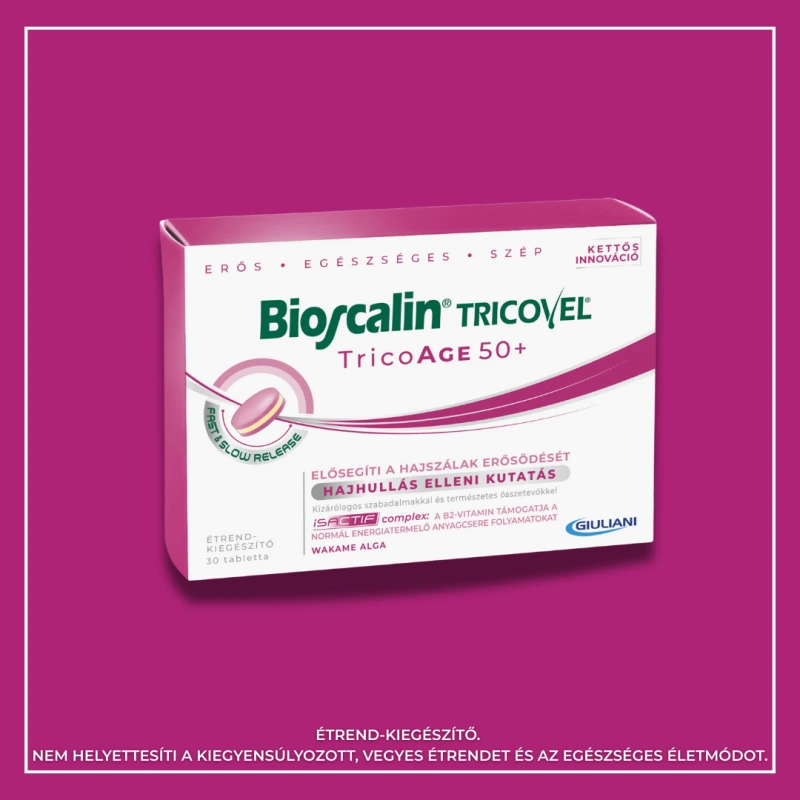 Bioscalin Tricovel TricoAge 50+ tabletta