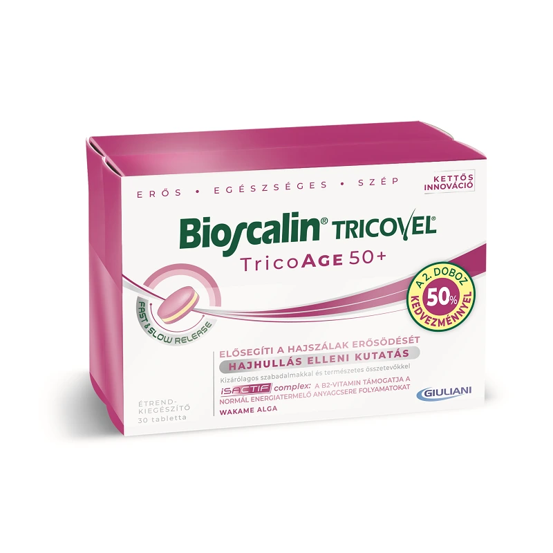 Bioscalin Tricovel TricoAge 50+ tabletta