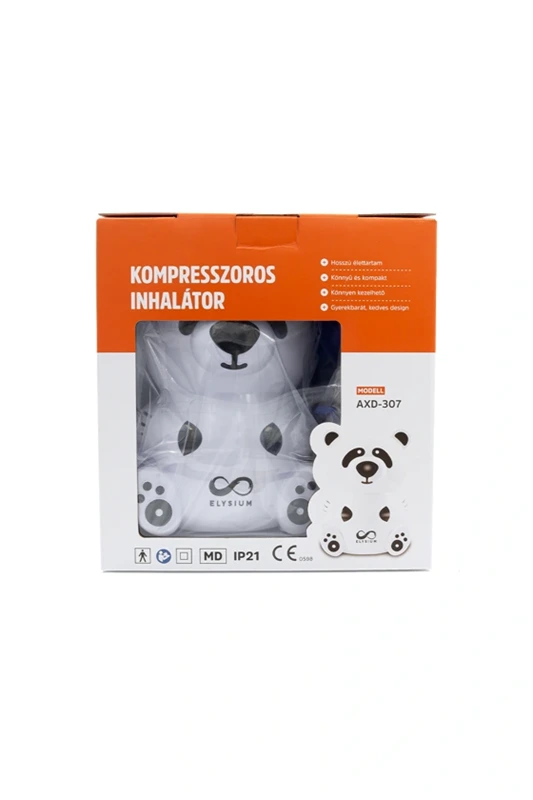 Inhalátor kompresszoros pandaforma Elysium AXD-307