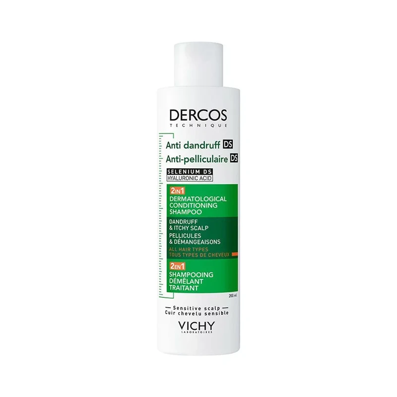 Vichy Dercos 2in1 sampon és balzsam korpás hajra