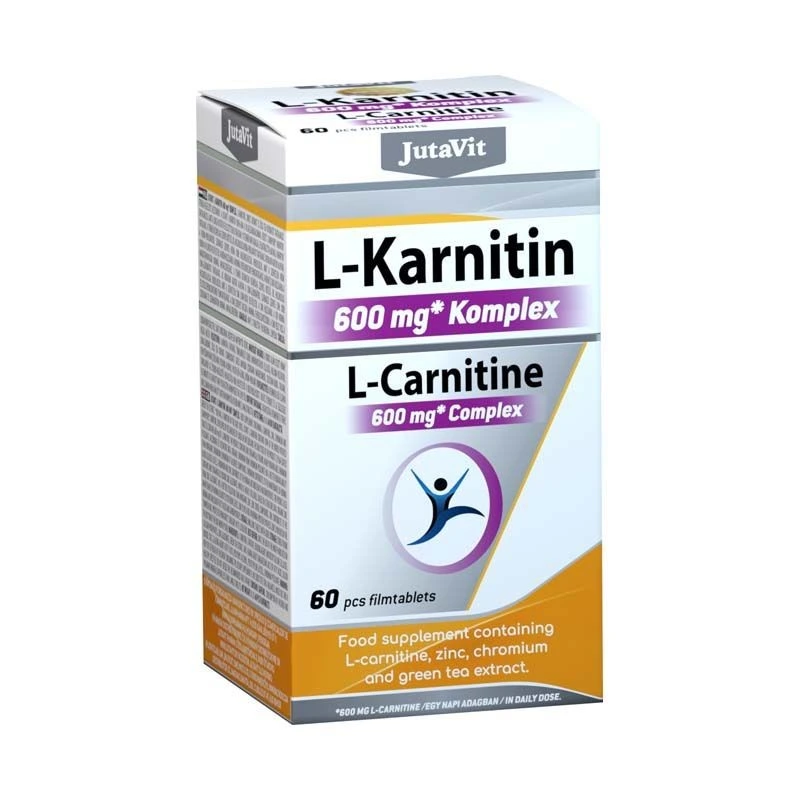 JutaVit L-karnitin 600 mg komplex