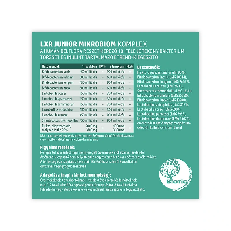LXR Junior Mikrobiom Komplex